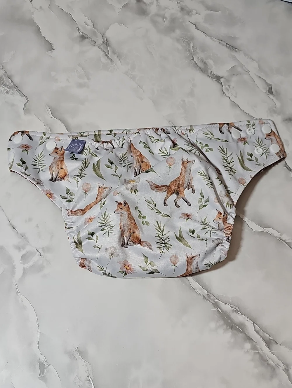 Reusable Pocket Cloth Diaper Adjustable Snaps